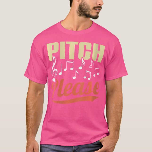 Womens Pitch Please Musical Performance Opera Sing T-Shirt (Front)