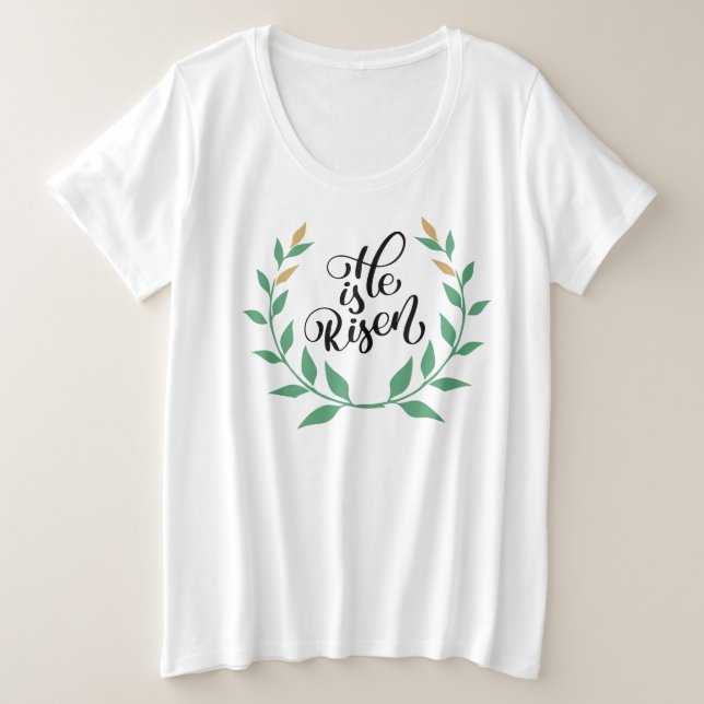 Women's Plus-Size Basic T-Shirt (Design Front)