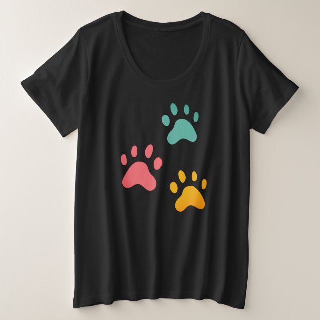 Women's Plus-Size Basic T-Shirt (Design Front)