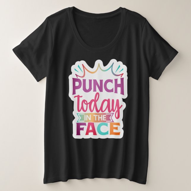 Women's Plus-Size Basic T-Shirt (Design Front)