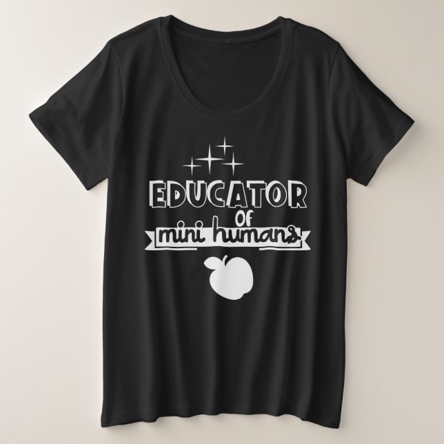 Women's Plus-Size Basic T-Shirt (Design Front)