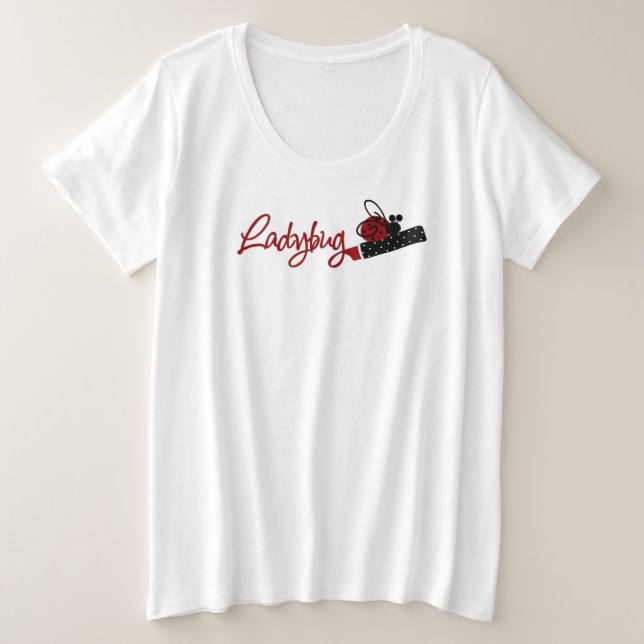 Women's Plus-Size Basic T-Shirt (Design Front)