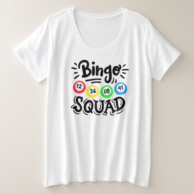 Women's Plus-Size Basic T-Shirt (Design Front)