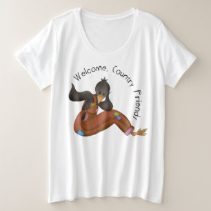 Women's Plus-Size Basic T-Shirt