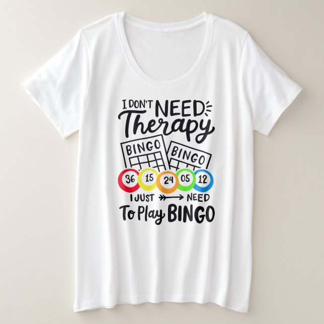 Women's Plus-Size Basic T-Shirt (Design Front)