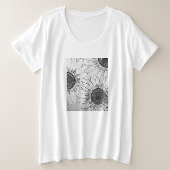 Women's plus size T-shirt (Design Front)