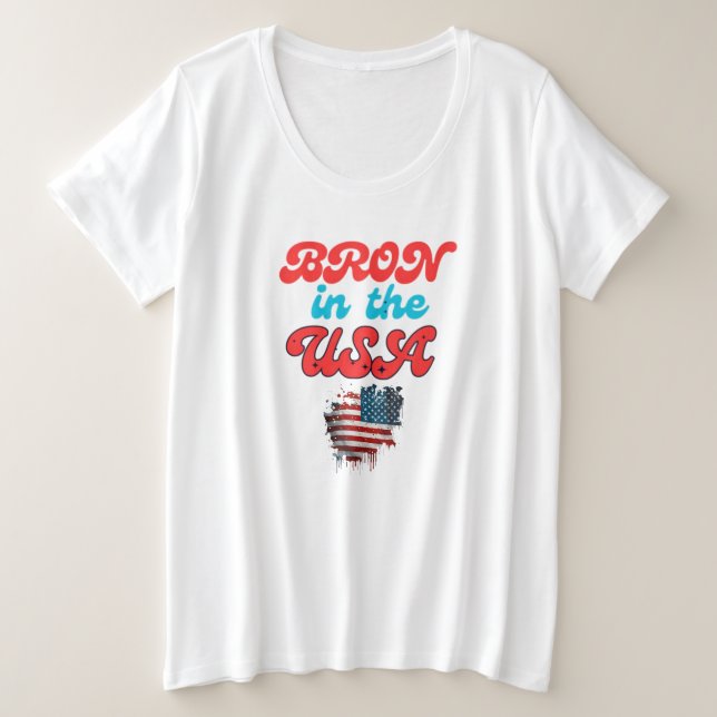 Womens Plus Size T-Shirt (Design Front)