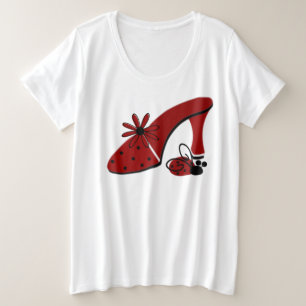 Women's Plus-SizeBasicT-Shirt Plus Size T-Shirt