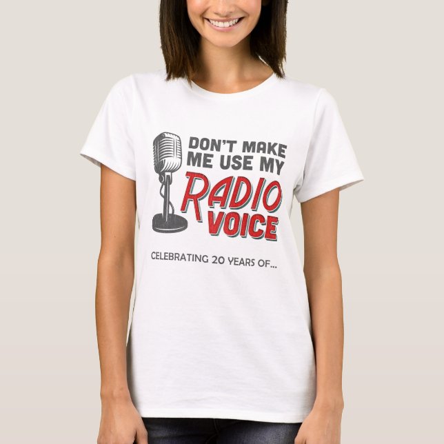 Women's PMRP 20th Anniversary T-Shirt (Front)