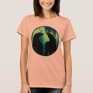Women's Polar Bear Tank Top Shirt Bear Art Tops
