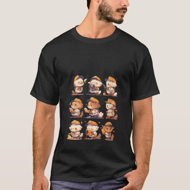Womens Postman Postal Workers Drops DPS Delivery C T-Shirt (Front)