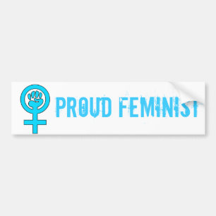 Women's Power Feminist Symbol Bumper Sticker