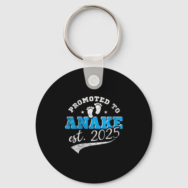 Womens Promoted To Anake 2025 New Hawaiian Aunt Vi Keychain (Front)