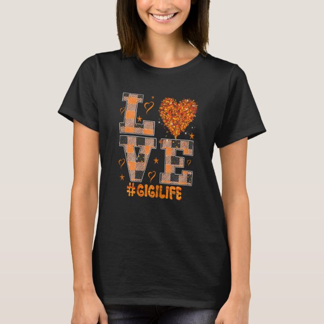Womens Promoted To Grandma World's Best Gigi Ever  T-Shirt (Front)
