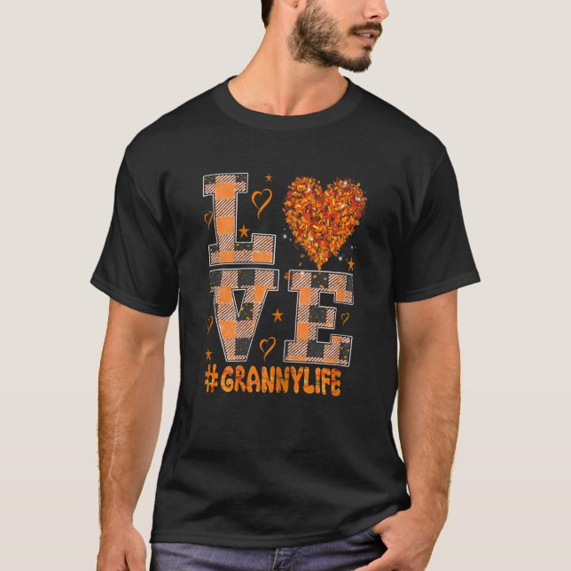 Womens Promoted To Grandma World's Best Granny Eve T-Shirt (Front)