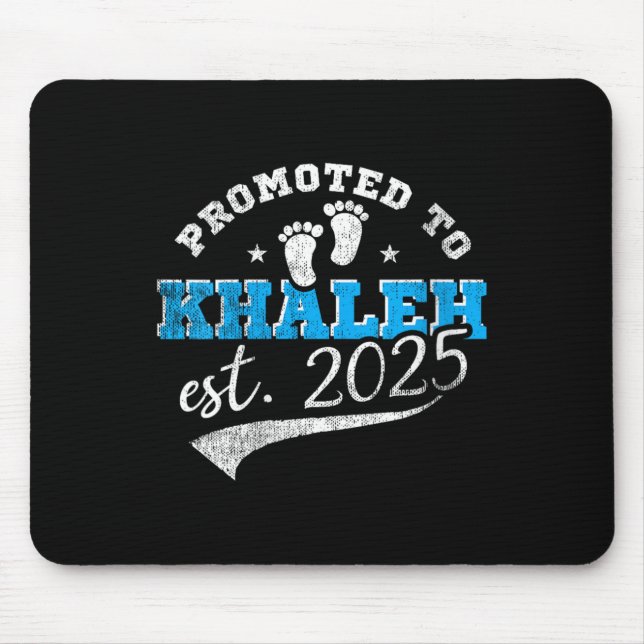 Womens Promoted To Khaleh 2025 New Iranian Aunt Vi Mouse Pad (Front)