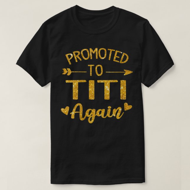 Womens Promoted to Titi Again VNeck  T-Shirt (Design Front)