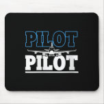 Womens Proud Commercial Airline Lot Airplane Caree Mouse Pad