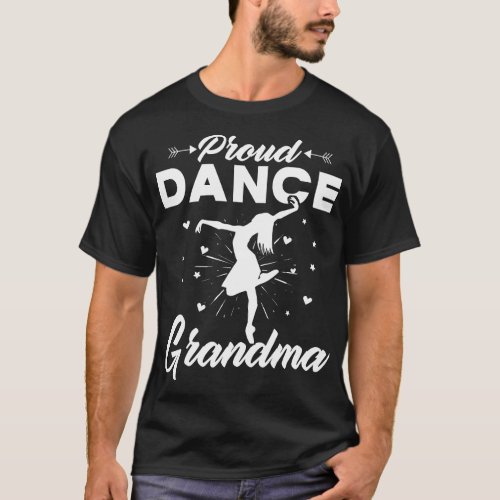 Womens Proud Dance Grandma T_Shirt