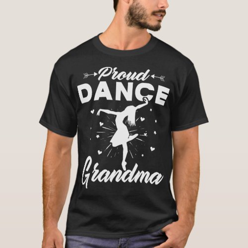 Womens Proud Dance Grandma TShirt For Dancing Love