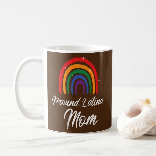 Womens Proud Lesbian Latina Mom Regalo Dia de las Coffee Mug