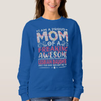 Womens Proud Mom Of Lesbian Daughter Mother's Day