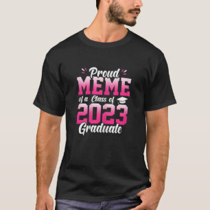 Womens Proud Senior Meme 2023 Graduation Graduate T-Shirt