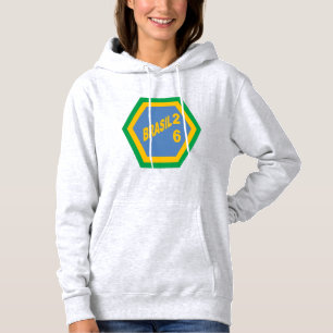 Women's Pullover Hoodie ash SUN BRASIL