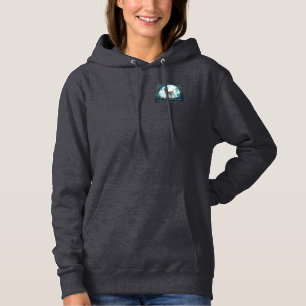 Women's Pullover Hoodie with front and back logo