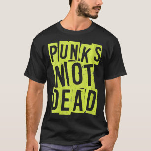 Womens Punk's Not Dead  Punk Is Not Dead  Guitar R T-Shirt