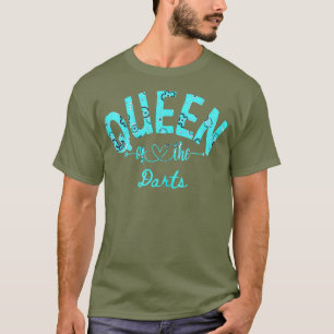 Womens Queen Of Darts T-Shirt