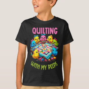 Womens Quilting With My Funny Quilting Gift For Wo T-Shirt
