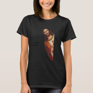 Womens Quote Jesus Meme I Saw That Christian wome T-Shirt