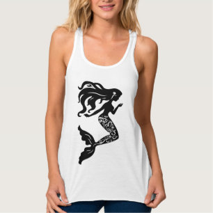 Womens Racerback Tank Top-Mermaid