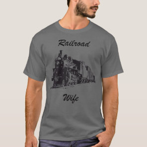 Womens Railroad wife t shirt