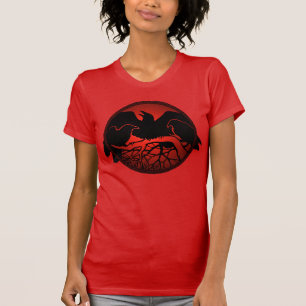 Women's Raven Tank Top Raven Art Ladies Shirt