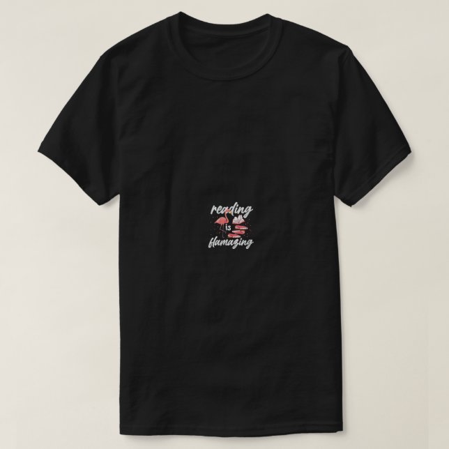 Womens Reading is Flamazing Readers Book Lovers Fl T-Shirt (Design Front)