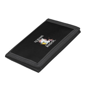 Womens Reading Is Magical Cute Book Lovers Nerds U Trifold Wallet