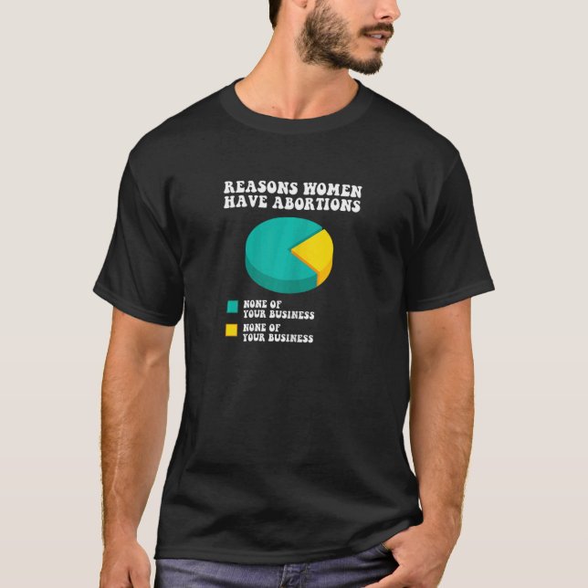 Womens Reasons Women Have Abortions Roe V Wade 197 T-Shirt (Front)