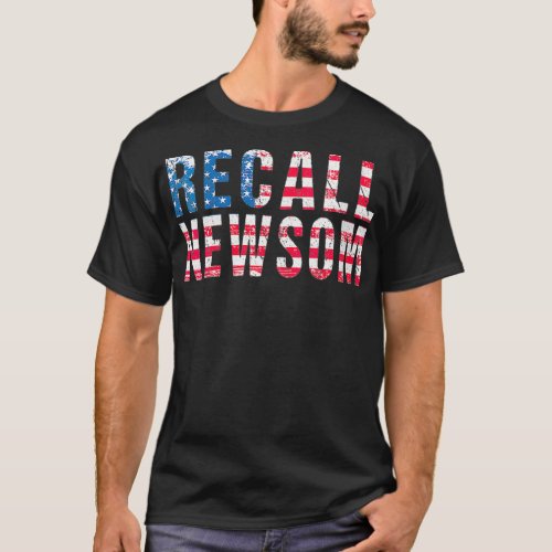 Womens Recall California Governor Gavin Newsome Re T_Shirt