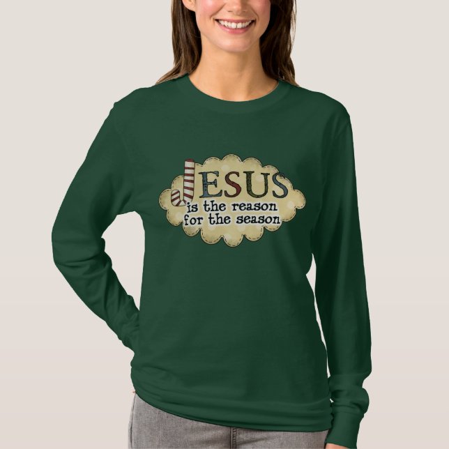 Womens' Religious Christmas Long Sleeve T-Shirt (Front)