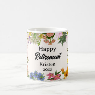 Women's Retired 2024 Retirement Party Gift Coffee Mug