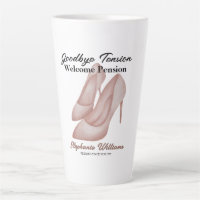 Women's Retirement Goodbye Tension Office Heels