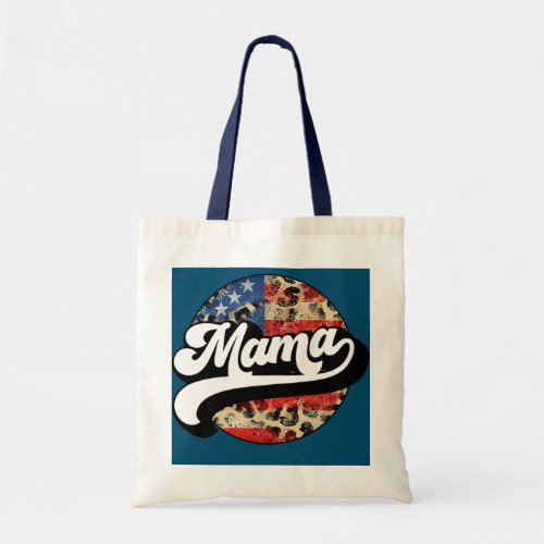 Womens Retro Mama Mini Mommy And Me Matching Tote Bag
