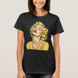 Women's Retro Marilyn Monroe Graphic T-Shirt
