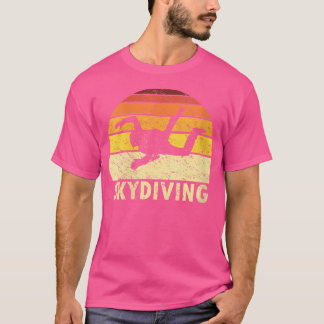 Womens Retro Skydiving Shirt Men Vintage Sky Divin