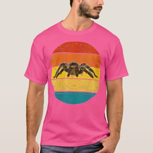 Womens Retro Vintage Tarantula Spider distressed   T_Shirt
