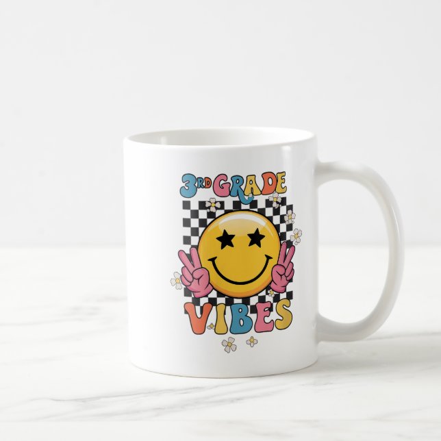Womens Retro Welcome Back To School Teacher Boys G Coffee Mug (Right)