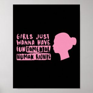 Womens Right Sticker Poster