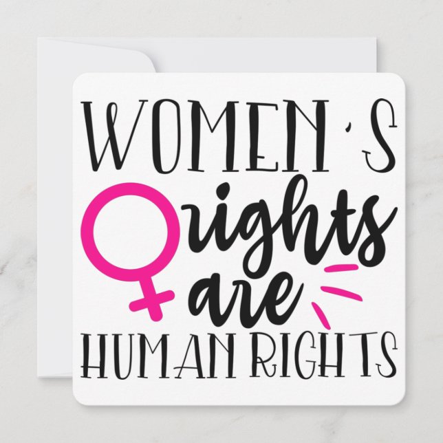 Women's Rights Are Human Rights   (Front)